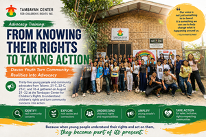Community & Youth Advocacy · Davao City